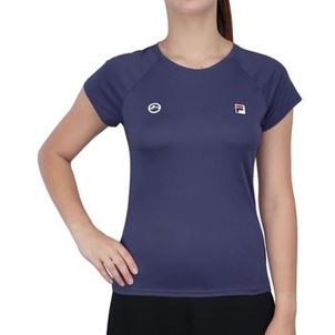 Camiseta Fila Tennis Basic Rio Open 25 Azul Carbono