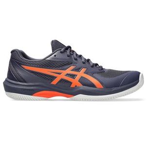 Calçado Masculino Para Tênis Game Ff Asics Azul Laranja