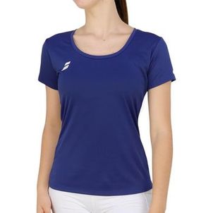 Camiseta Babolat Play Cap Sleeve Top Azul e Branco