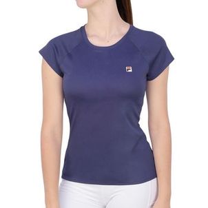 Camiseta Fila Tennis Basic Azul Carbono