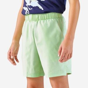 Bermuda Infantil de Tênnis Dry Artengo Verde-menta