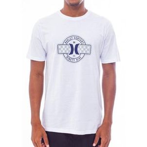 Camiseta Hurley Racing SM25 Masculina Branco