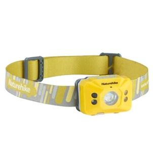 Lanterna de Cabeça Recarregável Naturehike Induction IPX4 - 140Lumens - Amarelo