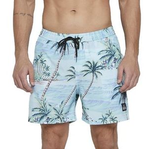 Bermuda Quiksilver Everyday Island Scenic 17" SM25 Azul