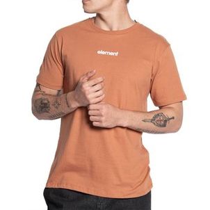 Camiseta Element Simple Logo SM25 Masculina Laranja