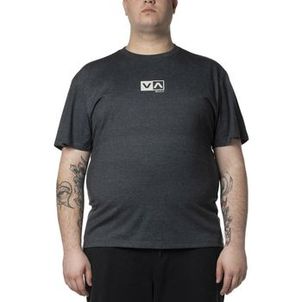 Camiseta RVCA Mini Balance Box Plus Size WT24 Cinza Escuro