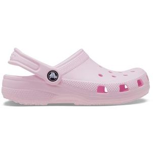 Sandália crocs classic clog kids t pink milk