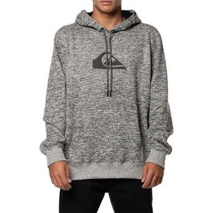 Moletom Quiksilver Canguru Mini Comp WT24 Cinza Claro Mescla
