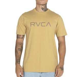 Camiseta RVCA Big RVCA WT25 Masculina Mostarda