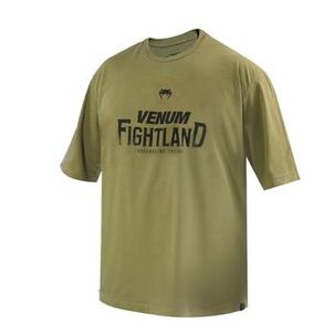Camiseta Venum Oversized Fightland Basic Khaki