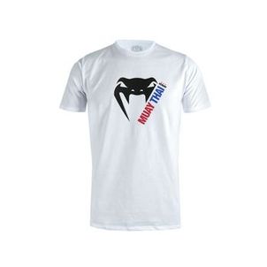 Camiseta Masculina Venum Basic Light Muay Thai Branco