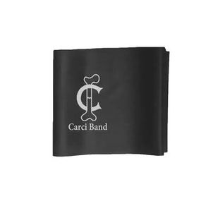 Faixa Elástica Carci Band Preto Resistência Forte 1,5M - Exercícios E Fisioterapia de Reabilitação