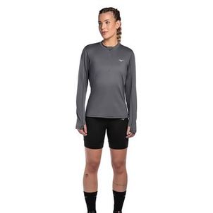 Camiseta Manga Longa de Corrida Feminina Mizuno Térmica