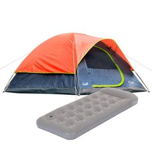 Kit Barraca Tulum 6 Pessoas + Colchão Inflável Coleman