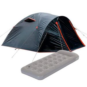 Kit Barraca Atacama 6 Pessoas + Colchão Inflável Coleman