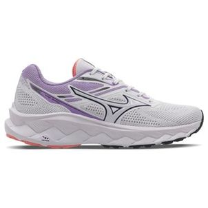 Tênis Mizuno Wave Way 5 - Feminino - Branco-Lilás