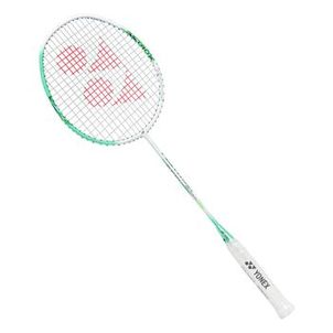 Raquete De Badminton Yonex Astrox 01 Feel Game Branca E Verde