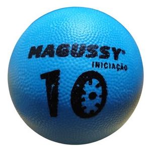 Bola Iniciação de Borracha Magussy Tamanho 10  Azul
