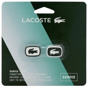 Antivibrador Lacoste Damper Com 02 Unidades Branco e Verde