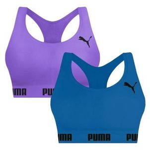 Kit 2 Tops Puma Nadador Sem Costura Feminino