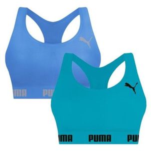 Kit 2 Tops Puma Nadador Sem Costura Feminino