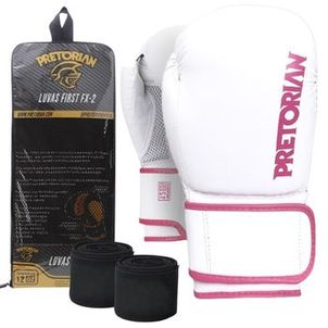 LUVA BOXE/MUAY THAI FIRST FX2 + Bandagem Extra