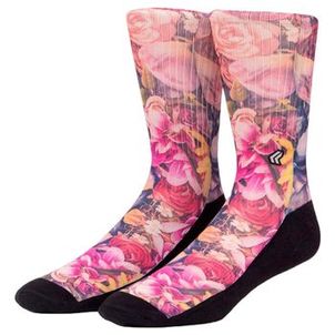 Meia Esportiva Lurk Rosas