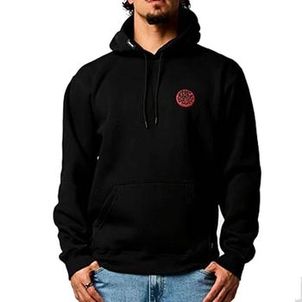 Moletom Rip Curl Canguru Wettie E7 WT25 Masculina Preto