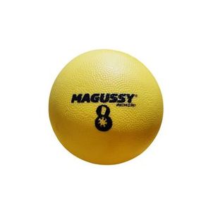 Bola Iniciação de Borracha Magussy Tamanho 8 Amarelo