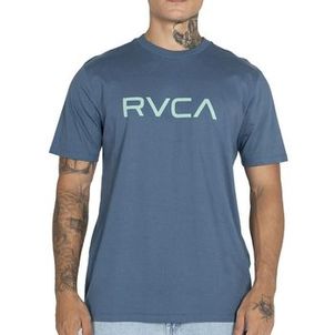 Camiseta RVCA Big RVCA Plus Size WT25 Masculina Azul Escuro