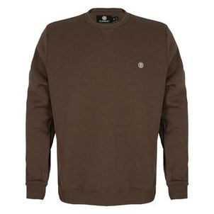 Moletom Element Careca Emb Logo Chest Crew W25 Marrom Escuro
