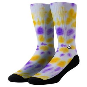 Meia Esportiva Lurk Dry Tie Dye Amarelo