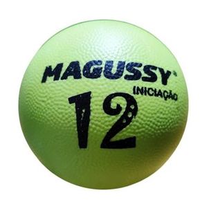 Bola Iniciação de Borracha Magussy Tamanho 12 Verde