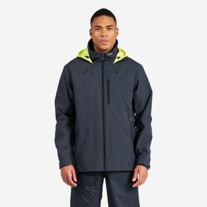 Casaco Masculino de Vela Impermeável Sailing 300 Tribord Cinza