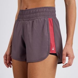 Shorts Feminino 2 em 1 de Treino 120 Marrom