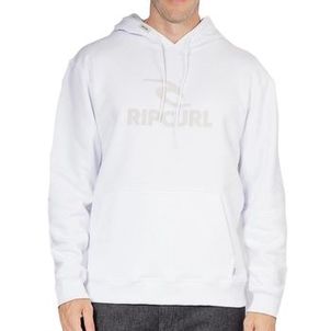 Moletom Rip Curl Canguru Puff Icon Logo WT25 White