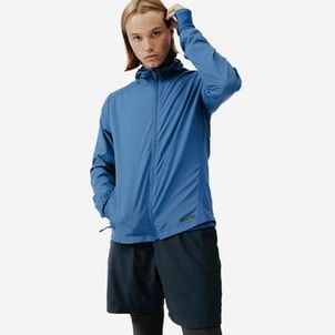 Jaqueta Masculina de Corrida Corta-vento Run Wind Kalenji Azul-escuro