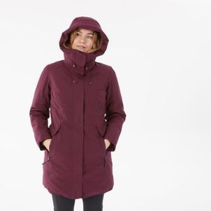 Casaco Feminino de Trilha SH500 -10°C Quechua Marrom-chocolate