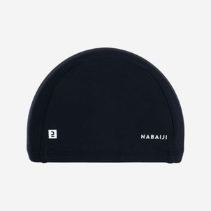 Touca de Natação em Malha Nabaiji Preto