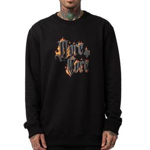 Moletom MCD Careca Leve On Fire WT25 Masculino Preto