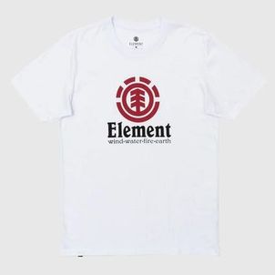 Camiseta Element Vertical Plus Size WT25 Masculina Branco