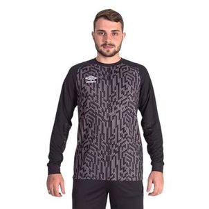 Camisa Umbro Goleiro Gaudium Manga Longa Masculina