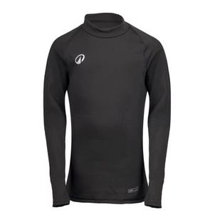 Camiseta Térmica de Futebol Infantil Kipsta Preta