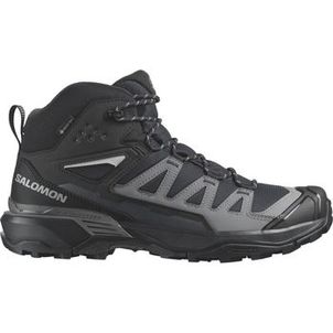 Bota de Trilha Masculina Salomon X Ultra 360 Mid GTX Gore-Tex Preta e Cinza