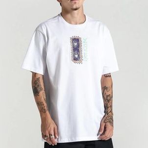 Camiseta Volcom Eye Rust WT25 Masculina Branco