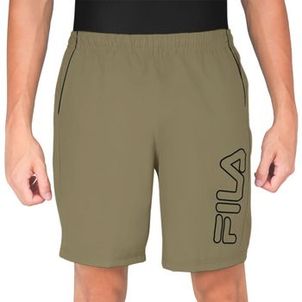 Bermuda Fila Train 7.5in Areia e Preto