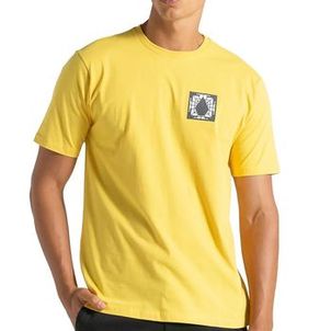 Camiseta Volcom Within WT25 Masculina Amarelo