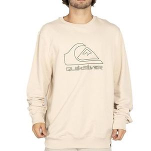 Moletom Quiksilver Careca New Tour WT25 Masculino Areia