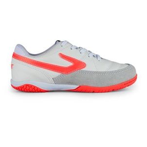 Tenis de Futsal Infantil Topper Titanium - Branco / Coral