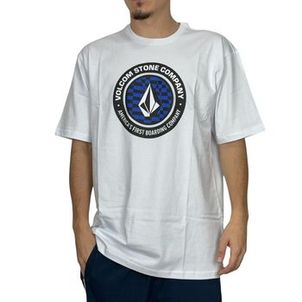 Camiseta Volcom Stoney Circle WT25 Masculina Branco